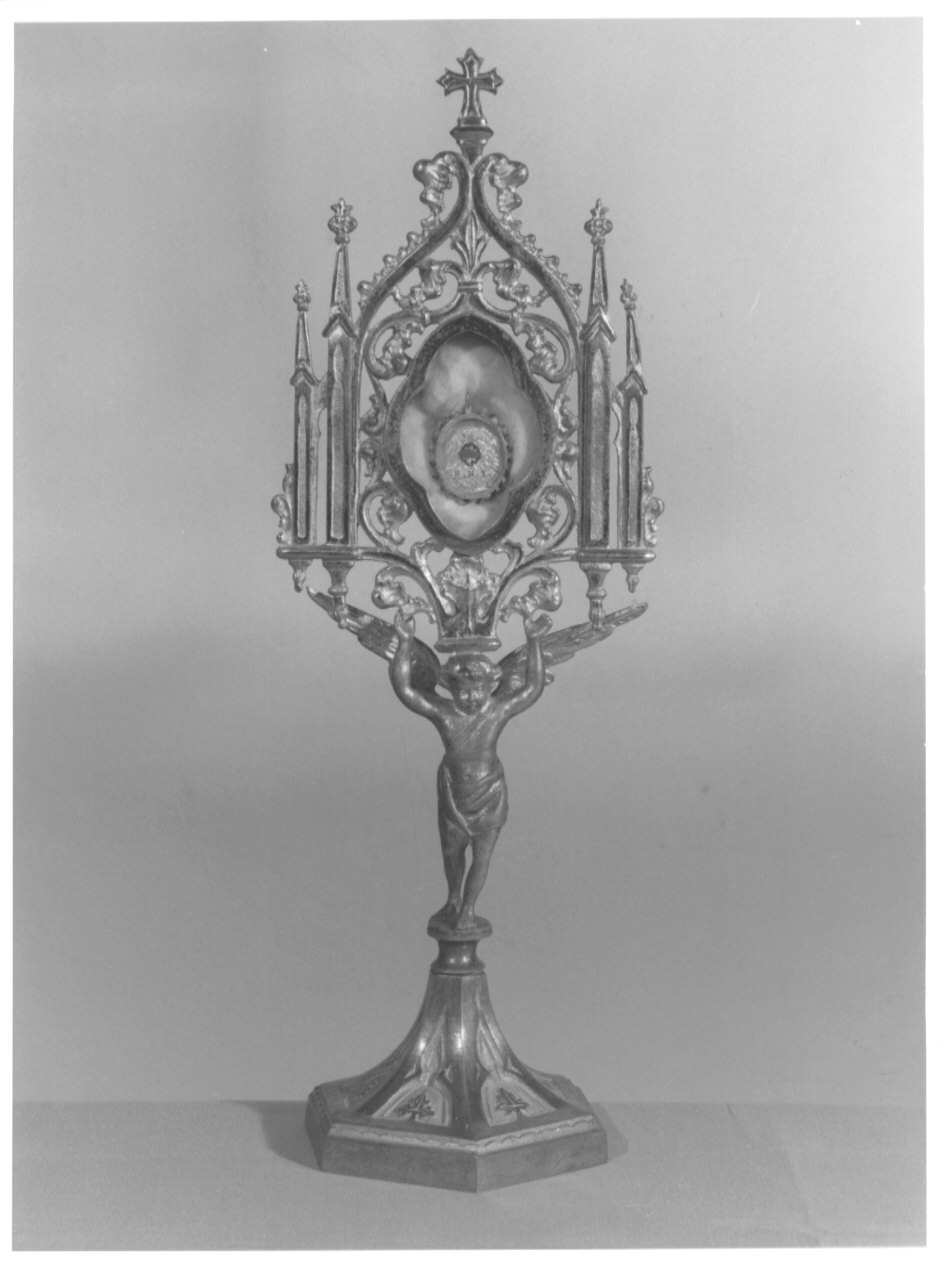 reliquiario architettonico, opera isolata - bottega comacina (secc. XIX/ XX)