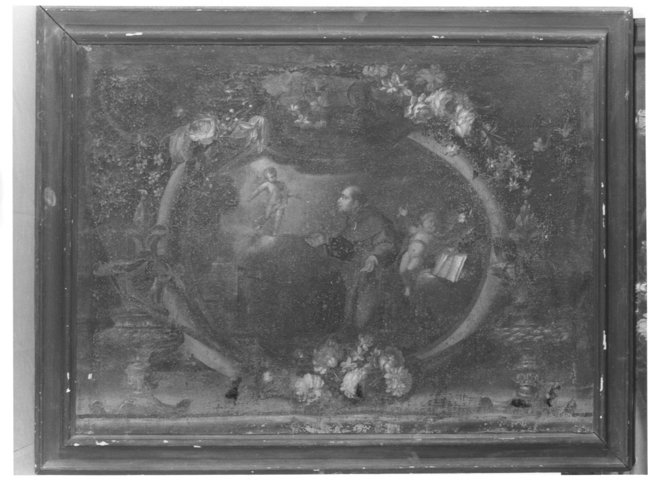 visione di Sant'Antonio da Padova (dipinto, opera isolata) - ambito lombardo (prima metà sec. XVII)