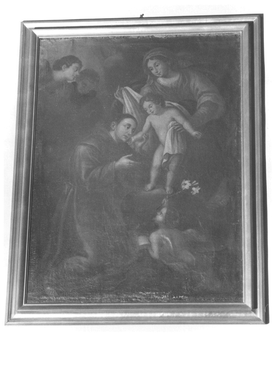 Madonna con Bambino e Sant'Antonio (dipinto, opera isolata) - ambito lombardo (seconda metà sec. XVIII)