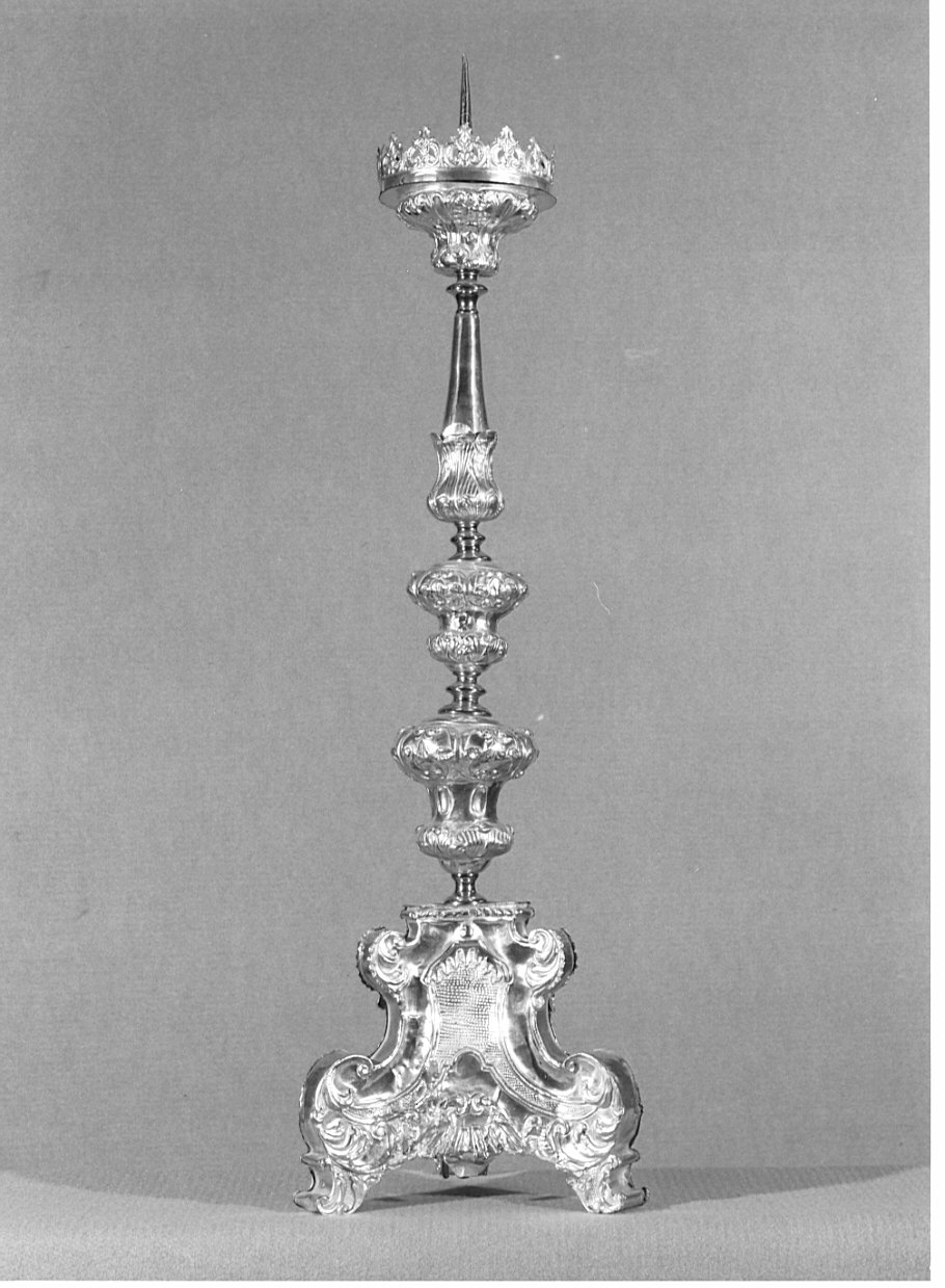 candeliere, serie - bottega lombarda (sec. XVIII)