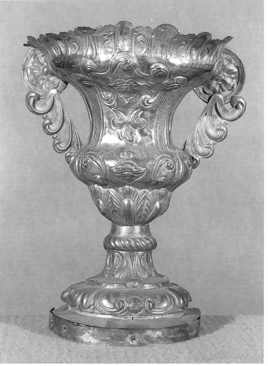 vaso d'altare, opera isolata - bottega lombarda (seconda metà sec. XVIII)