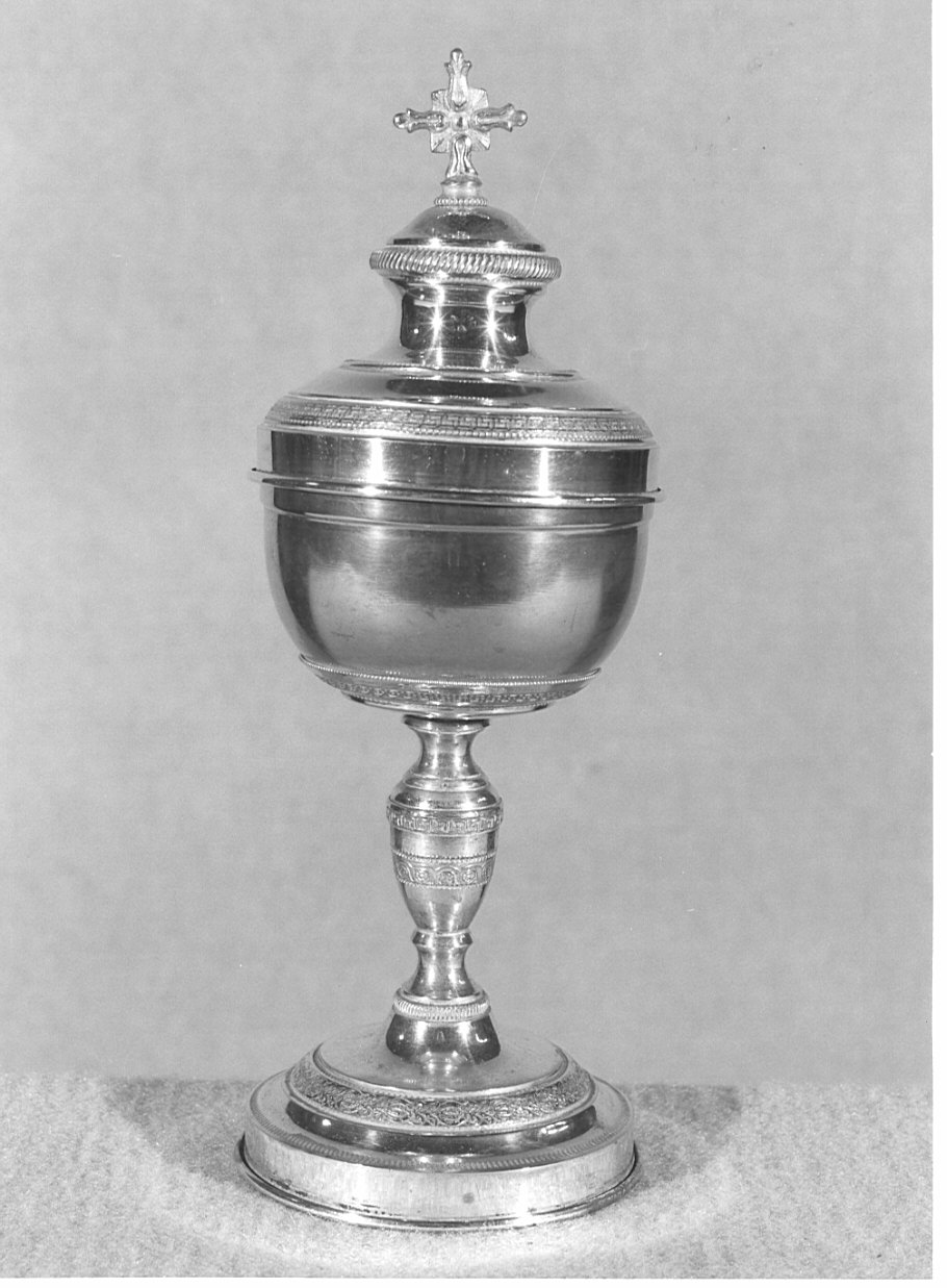 pisside, opera isolata - bottega lombarda (ultimo quarto sec. XIX)