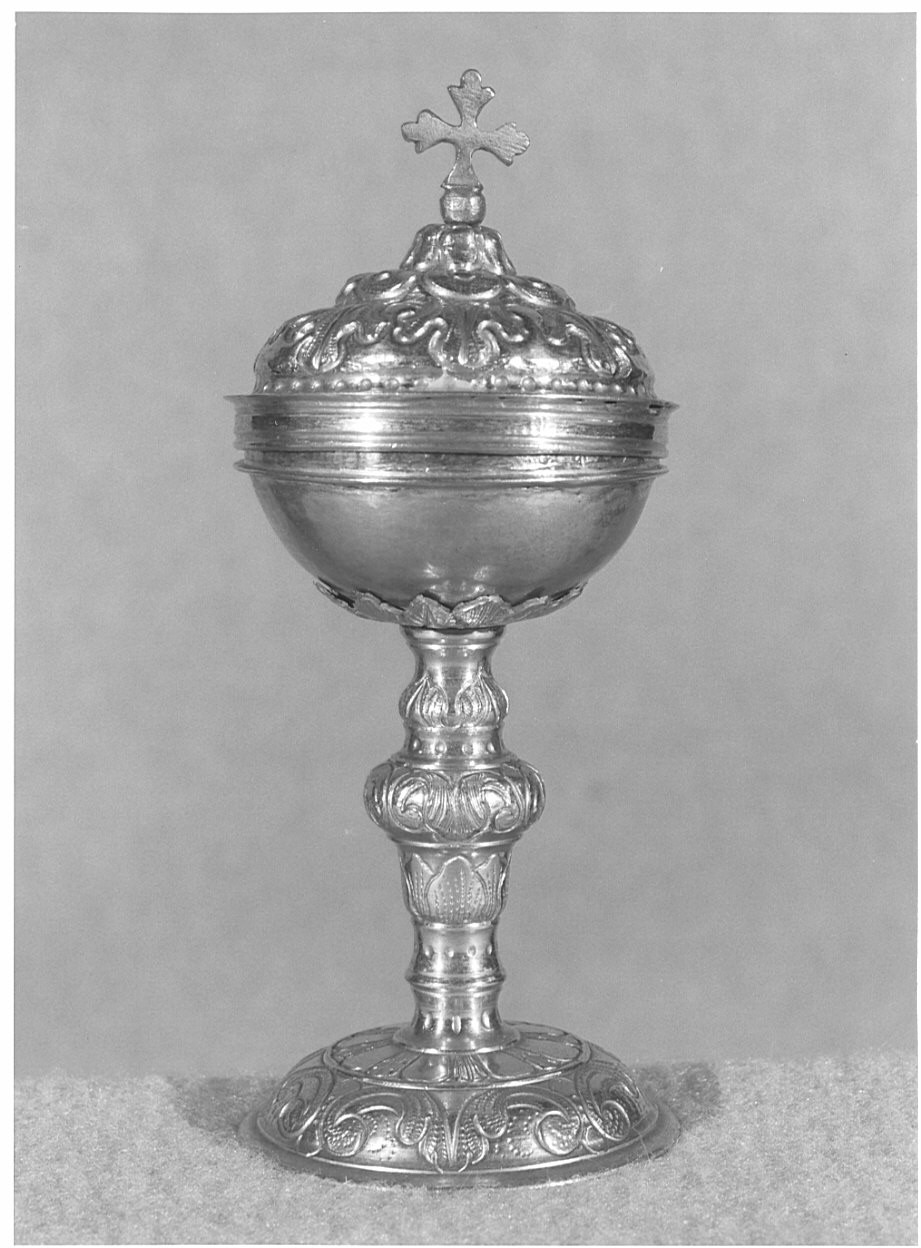 pisside, opera isolata - bottega lombarda (prima metà, terzo quarto sec. XVIII, sec. XX)