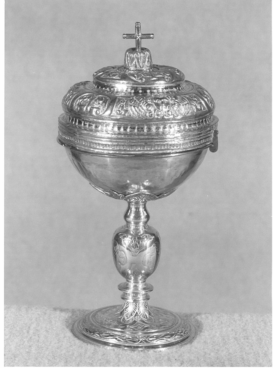 pisside, opera isolata - bottega lombarda (prima metà, terzo quarto sec. XVIII, sec. XX)