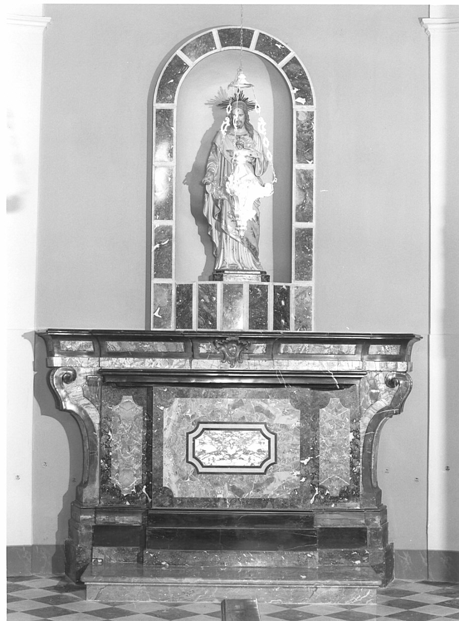 altare, complesso decorativo - bottega lombarda (terzo quarto sec. XVIII, sec. XX)