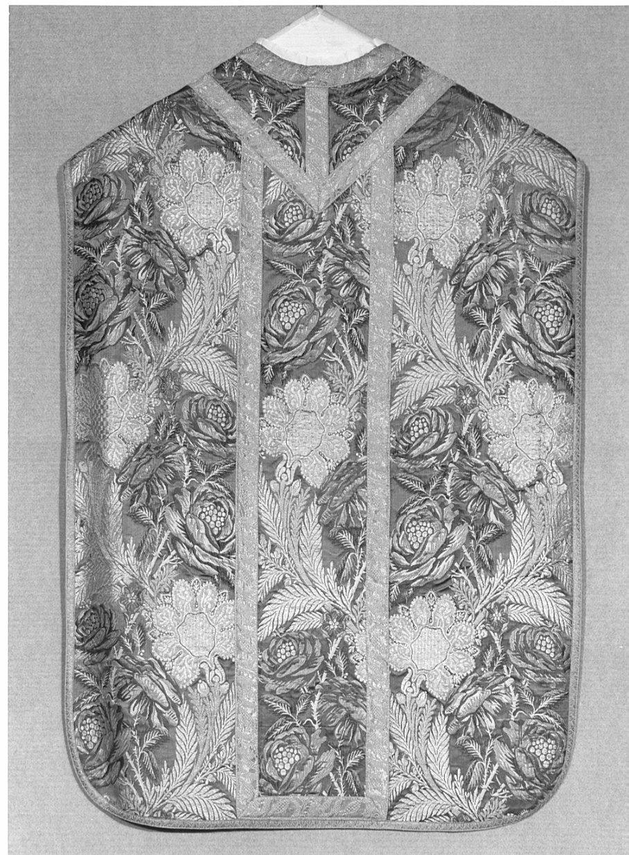 pianeta, opera isolata - manifattura veneta (ultimo quarto sec. XVII)
