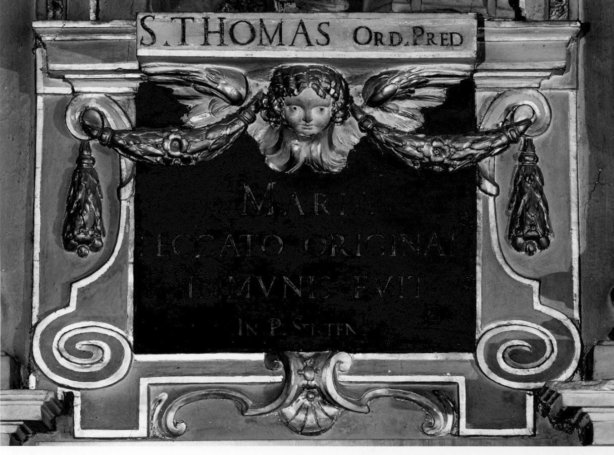 decorazione plastica, opera isolata - bottega lombarda (sec. XVII)