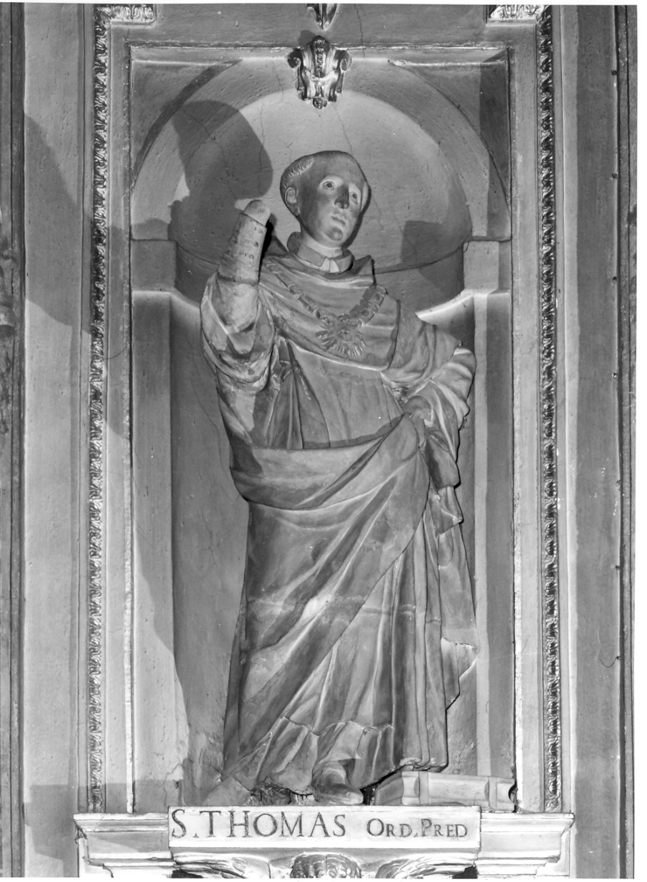 San Tommaso (statua, opera isolata) - bottega lombarda (inizio sec. XVII)