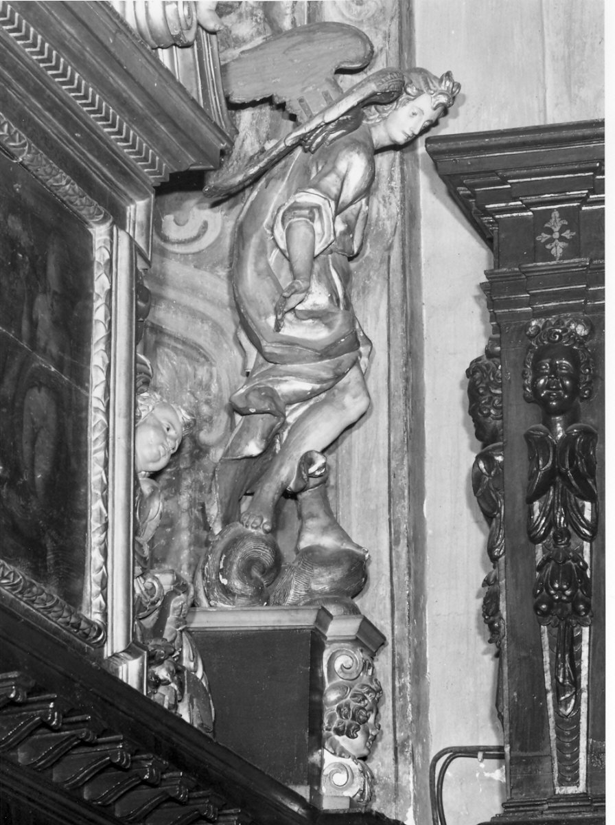 angelo (statua, opera isolata) - bottega lombarda (sec. XVII)