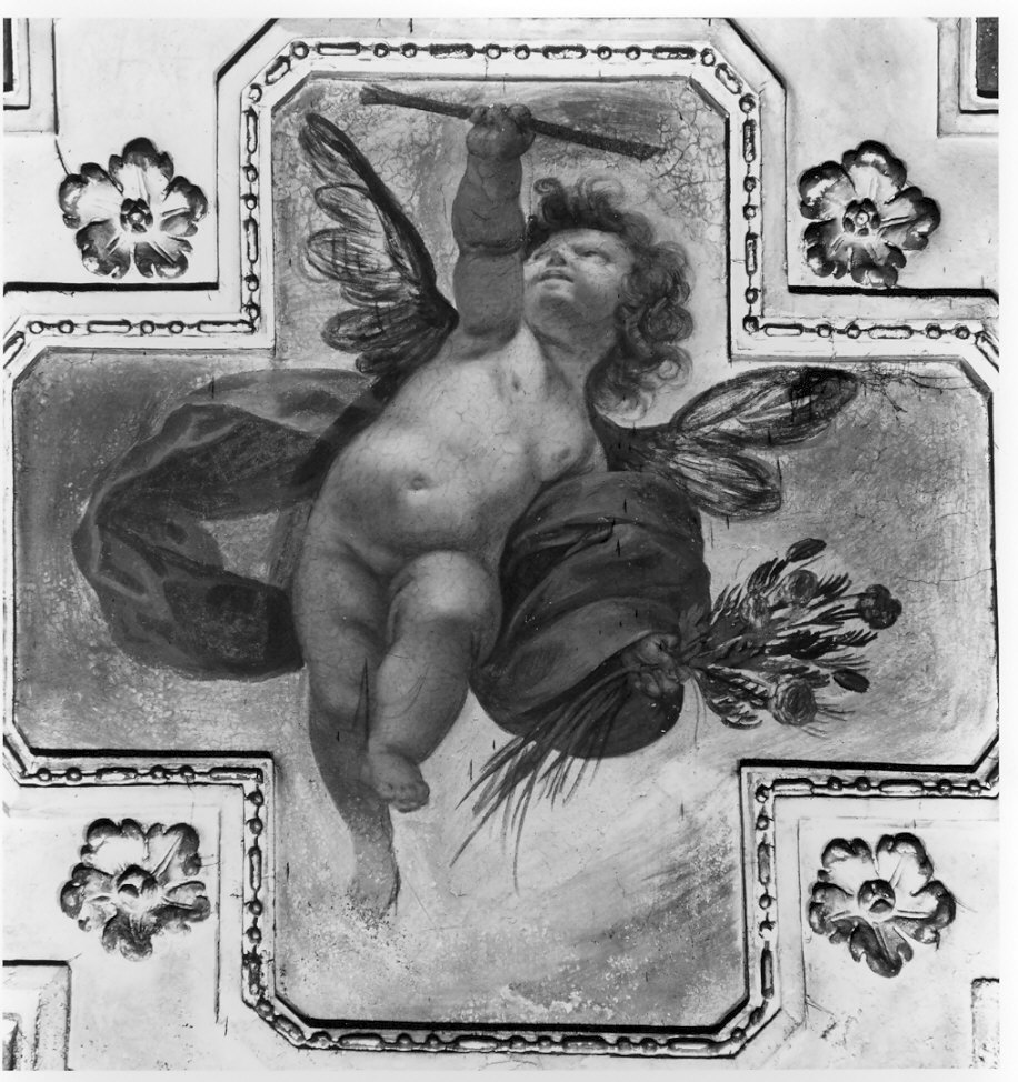 angioletto (dipinto, elemento d'insieme) di Del Sole Giovanni Battista (sec. XVII)