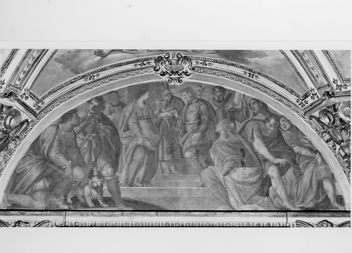Sposalizio di Maria Vergine (dipinto, opera isolata) di Della Rovere Giovanni Mauro detto Fiammenghino (attribuito) (sec. XVII)