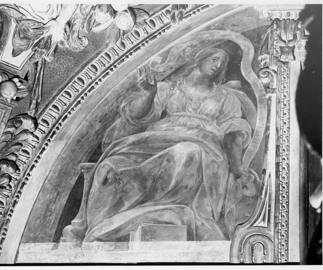 Sibilla Eritrea (dipinto, elemento d'insieme) di Della Rovere Giovanni Mauro detto Fiammenghino (e aiuti) (sec. XVII)