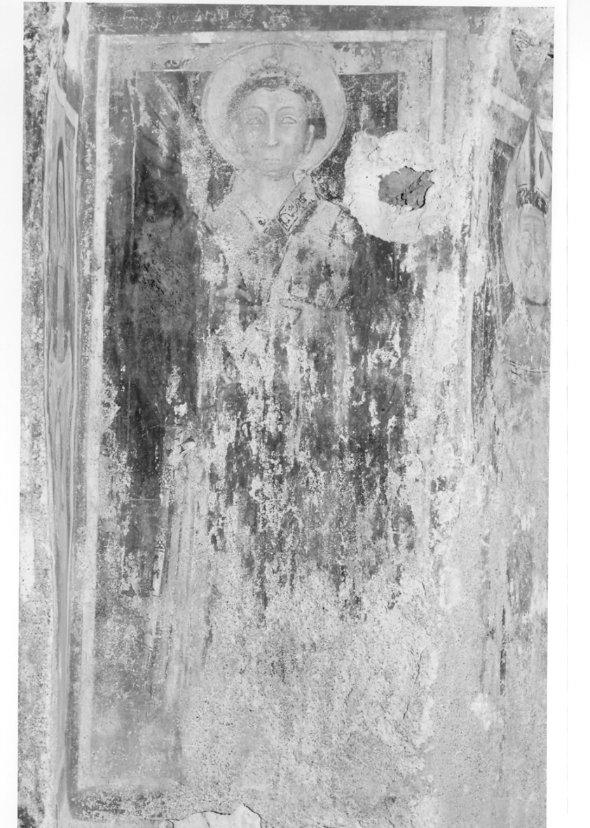 Santo Stefano (dipinto, opera isolata) - ambito lombardo (sec. XIV)