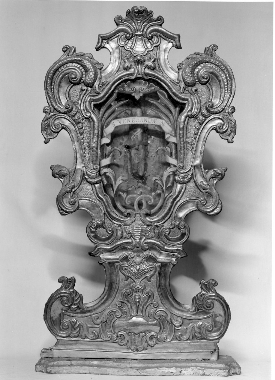 reliquiario - a ostensorio, opera isolata - bottega lombarda (sec. XVIII)