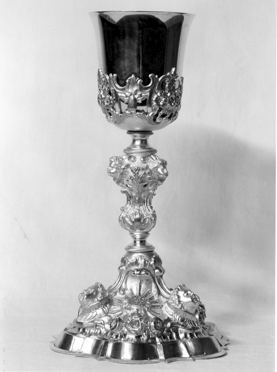 calice, opera isolata - bottega lombarda (sec. XX)