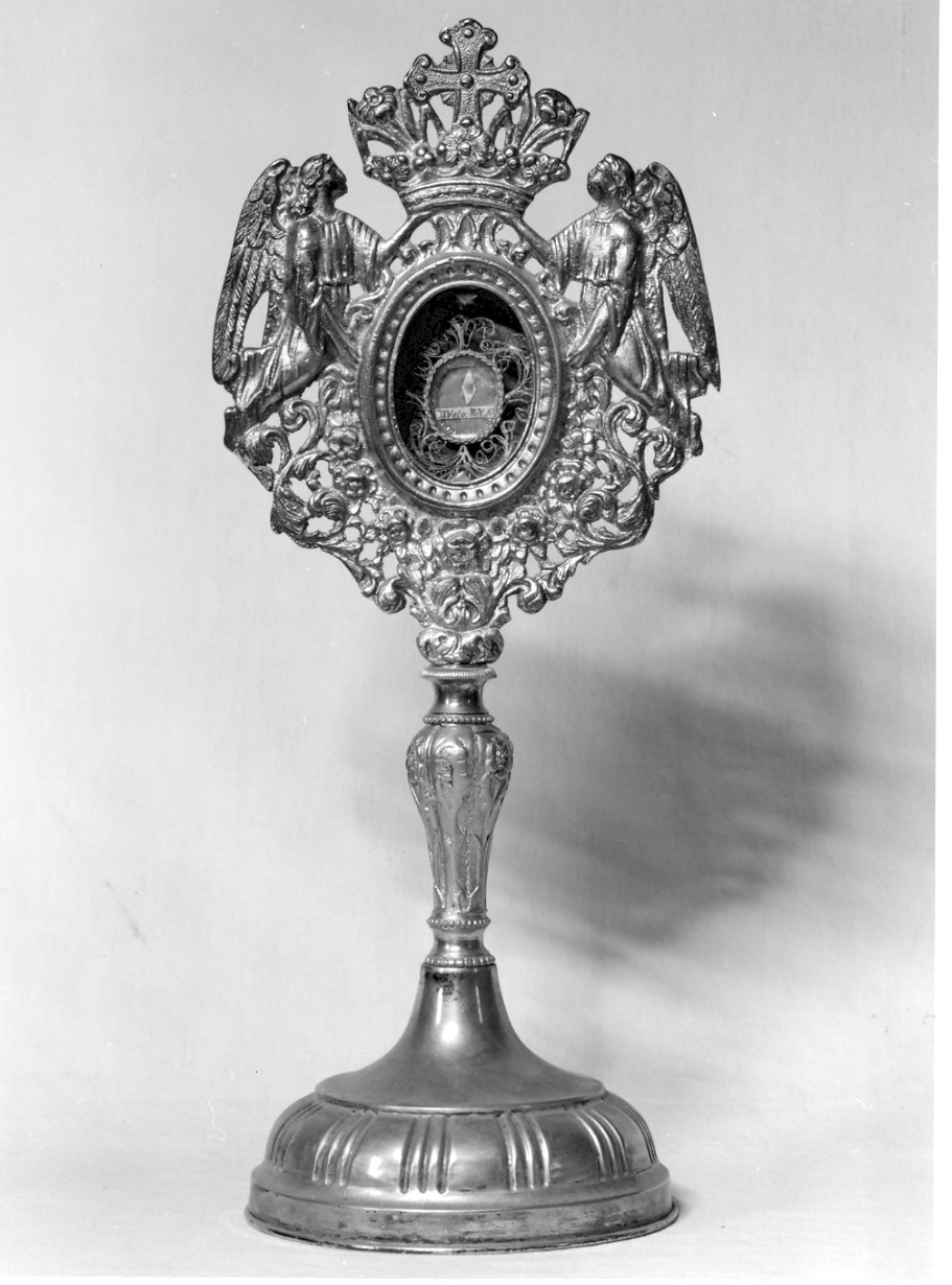 reliquiario - a ostensorio, opera isolata - bottega lombarda (inizio sec. XX)