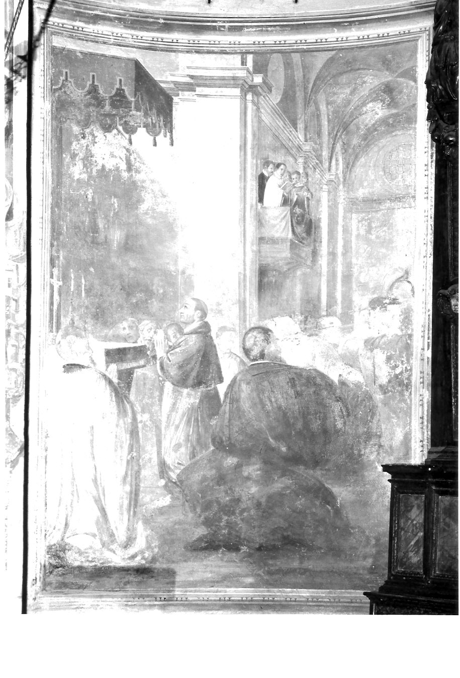 San Carlo Borromeo (dipinto, ciclo) di Lampugnani Giovanni Francesco (attribuito), Lampugnani Giovanni Battista (attribuito) (sec. XVII)