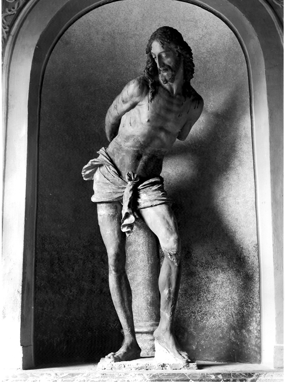 Cristo alla colonna (statua, opera isolata) di Rezzi Martino (attribuito) (inizio sec. XVII)