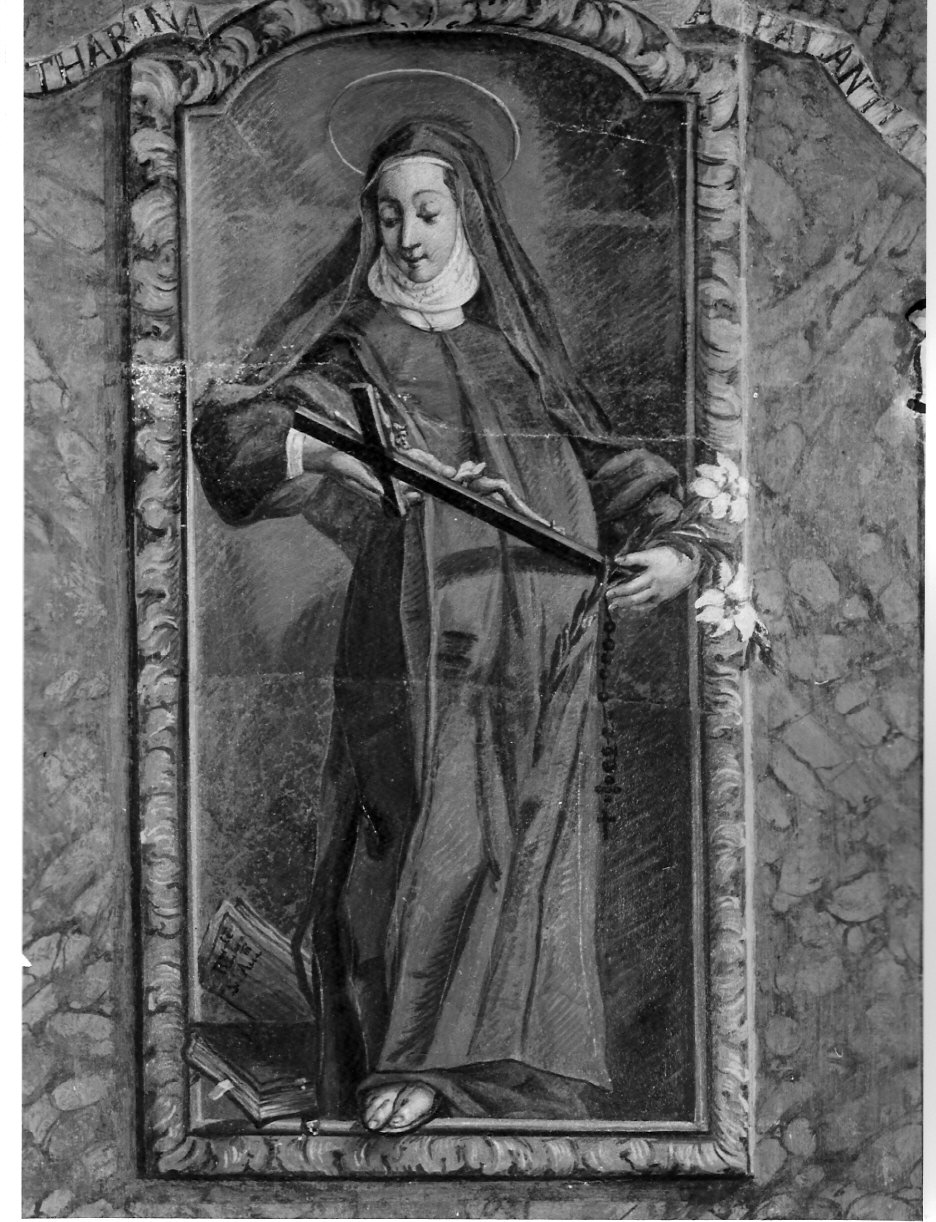 Santi (decorazione pittorica, coppia) di Ronchelli Giovanni Battista (cerchia), Magatti Pietro Antonio (cerchia) (sec. XVIII)