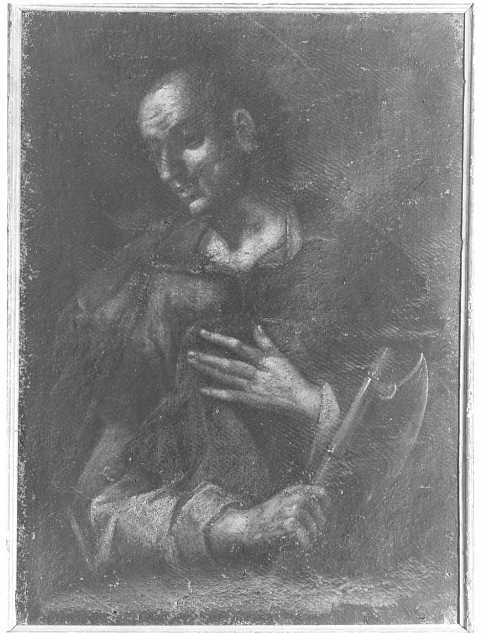 San Mattia (dipinto, opera isolata) - ambito lombardo (secc. XVII/ XVIII)