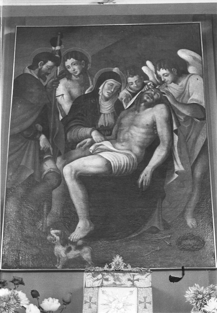 deposizione (dipinto, opera isolata) - ambito lombardo (sec. XVII)