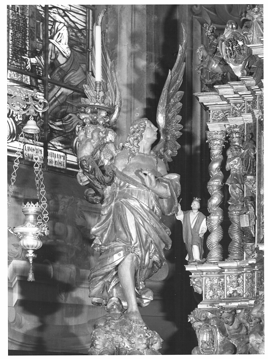 angeli (statua, elemento d'insieme) di Castelli Bernardo detto Borromini Bernardo (sec. XVII)