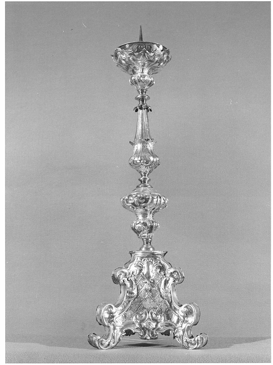 candeliere, serie - bottega lombarda (sec. XVIII)