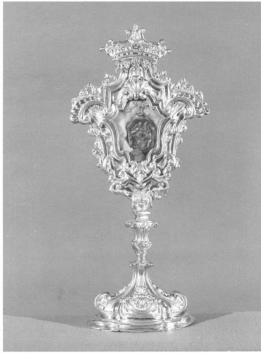 reliquiario, opera isolata - bottega lombarda (metà sec. XVIII)