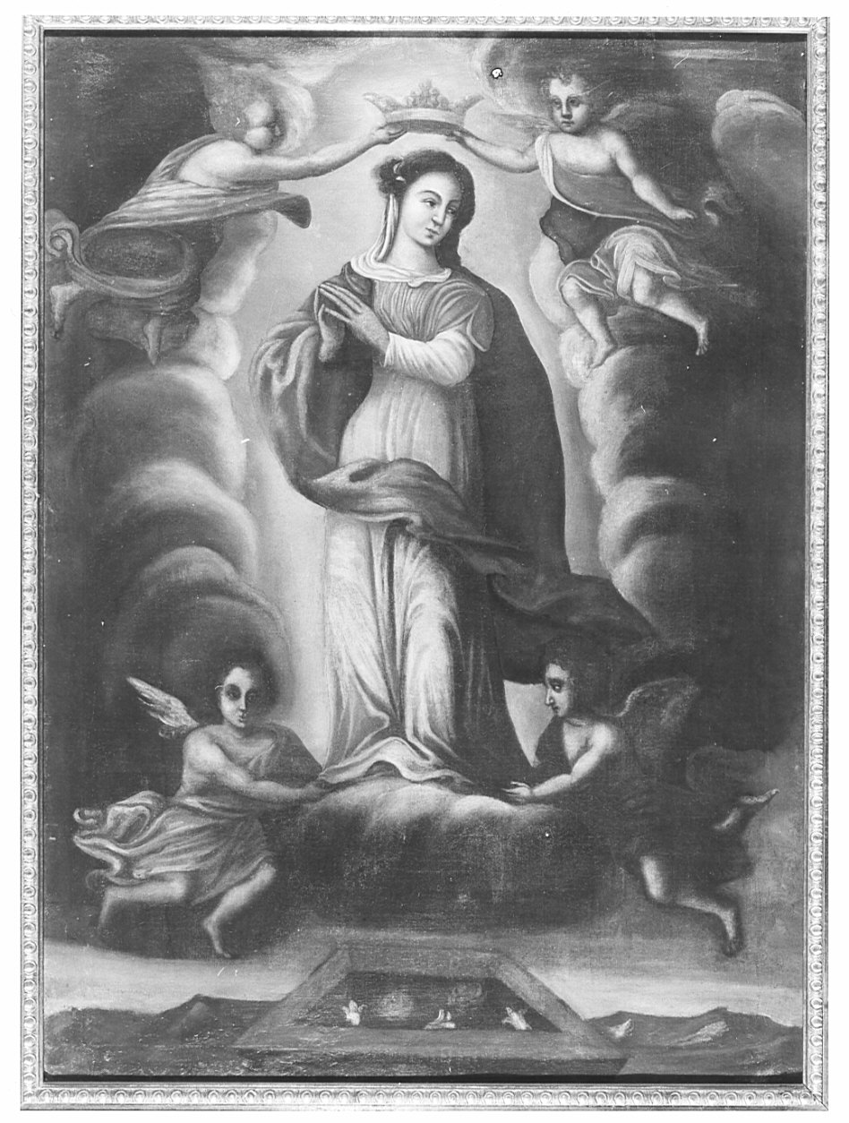 assunzione della Madonna (dipinto, opera isolata) - ambito lombardo (sec. XVII)