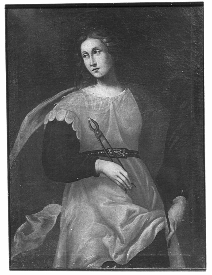 Santa Apollonia (dipinto, opera isolata) - ambito lombardo (sec. XVII)