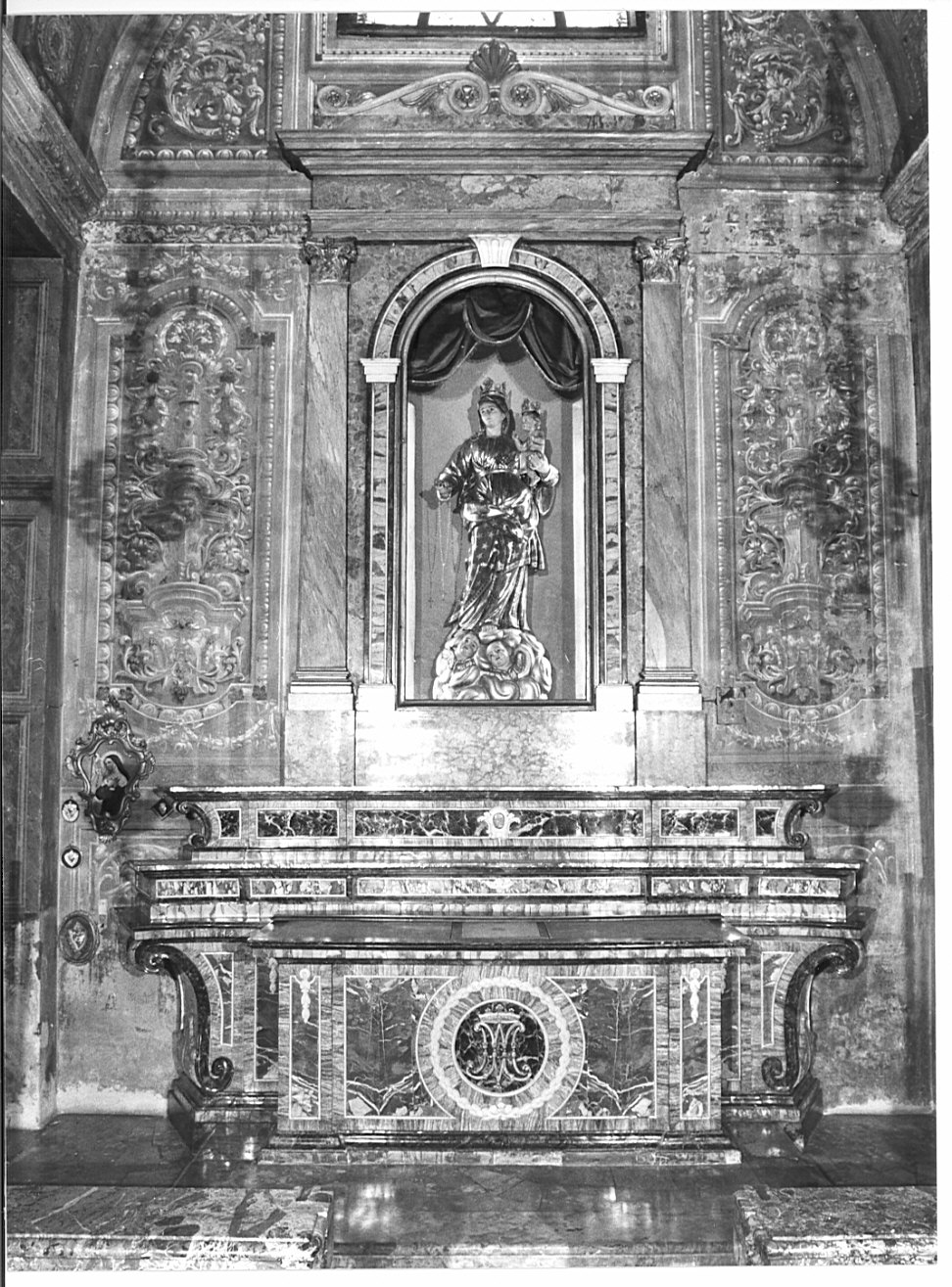 altare, complesso decorativo - bottega lombarda (sec. XVIII)