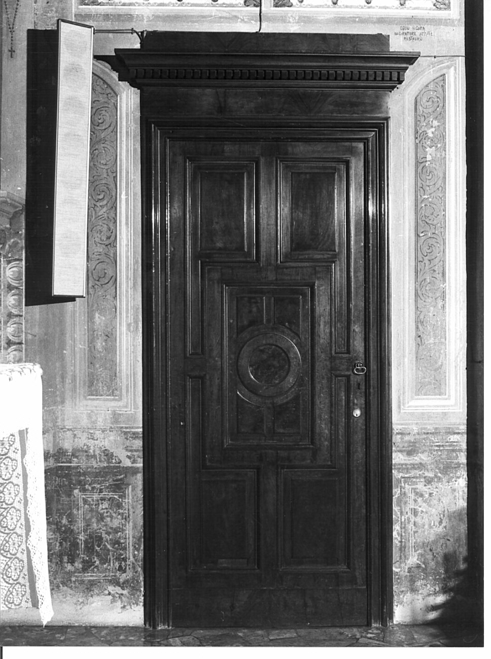 porta, opera isolata - bottega lombarda (sec. XIX)