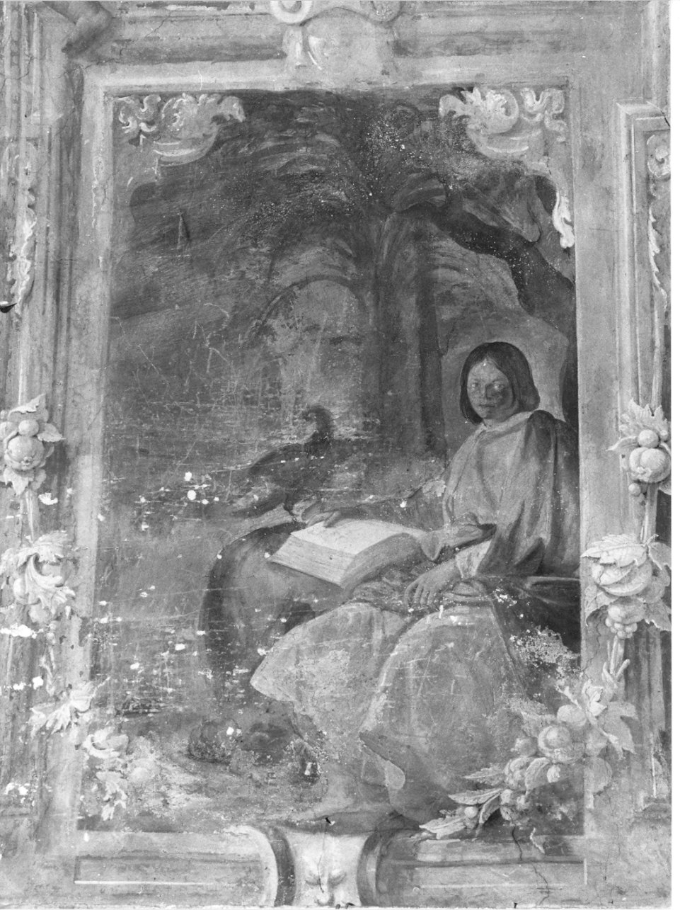 San Giovanni Evangelista (dipinto, elemento d'insieme) - ambito lombardo (sec. XVII)