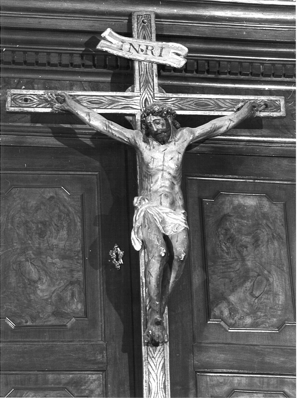 crocifisso, opera isolata - bottega italiana (sec. XIX)