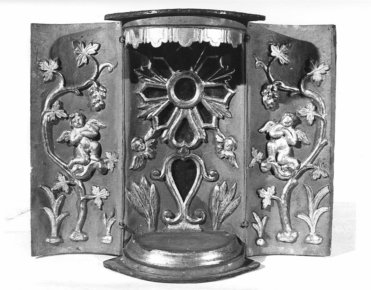 tabernacolo portatile, opera isolata - bottega lombarda (sec. XIX)