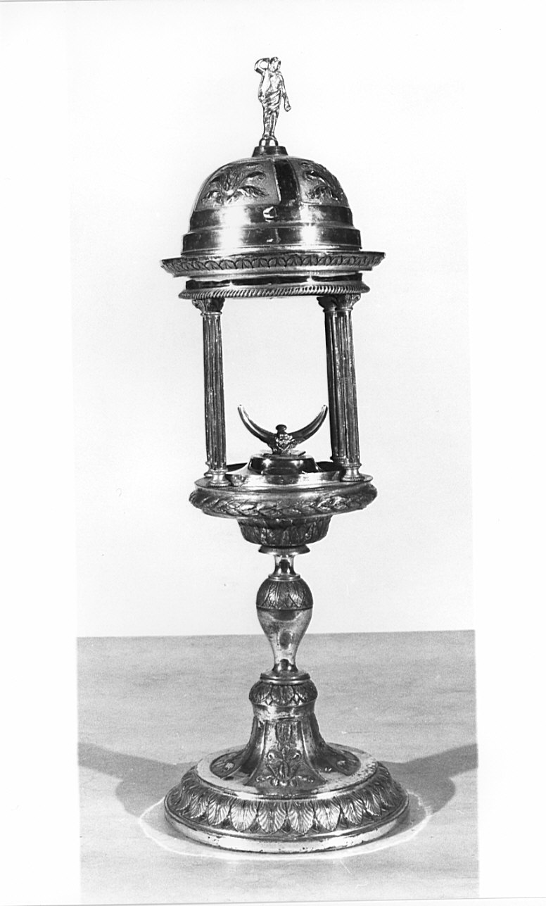 ostensorio, opera isolata - bottega lombarda (sec. XIX)