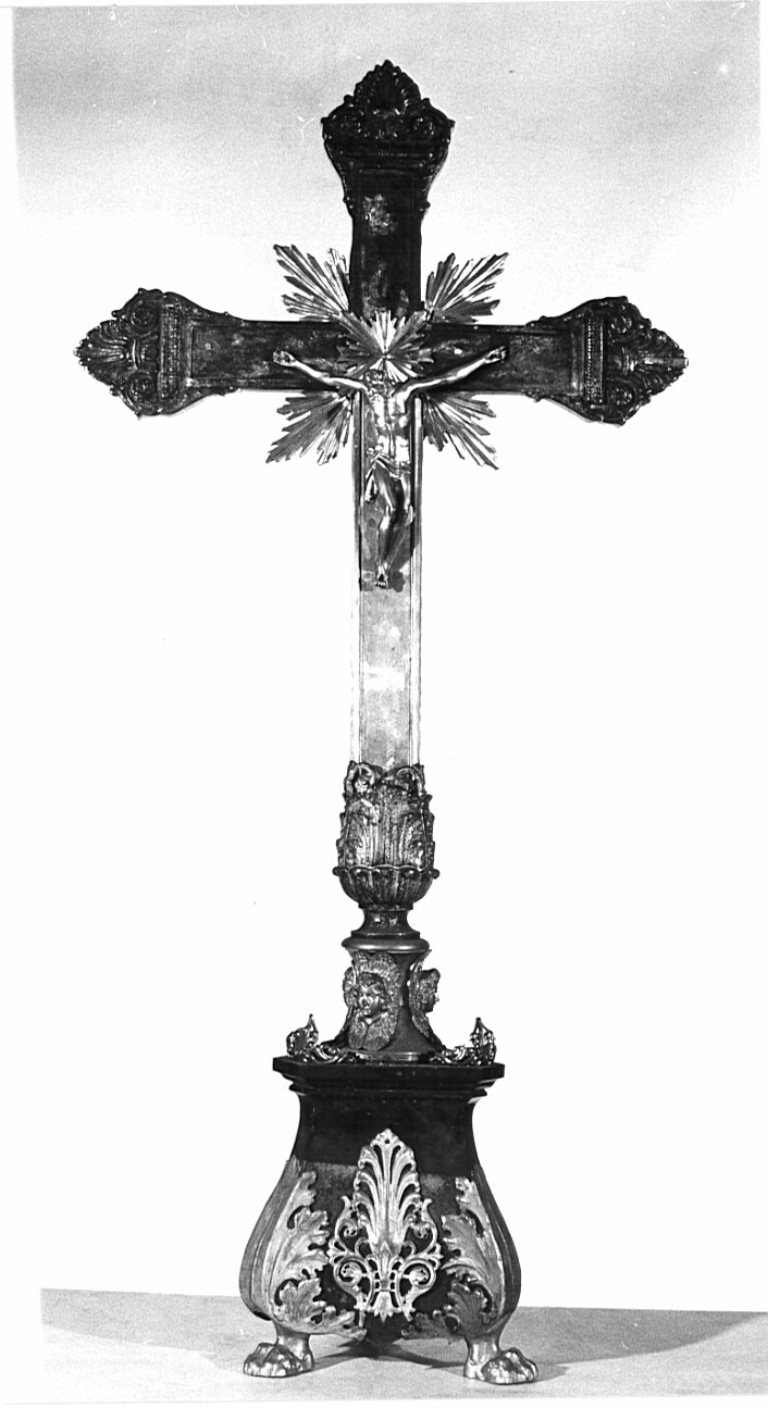 servizio d'altare, insieme - bottega italiana (prima metà sec. XIX)