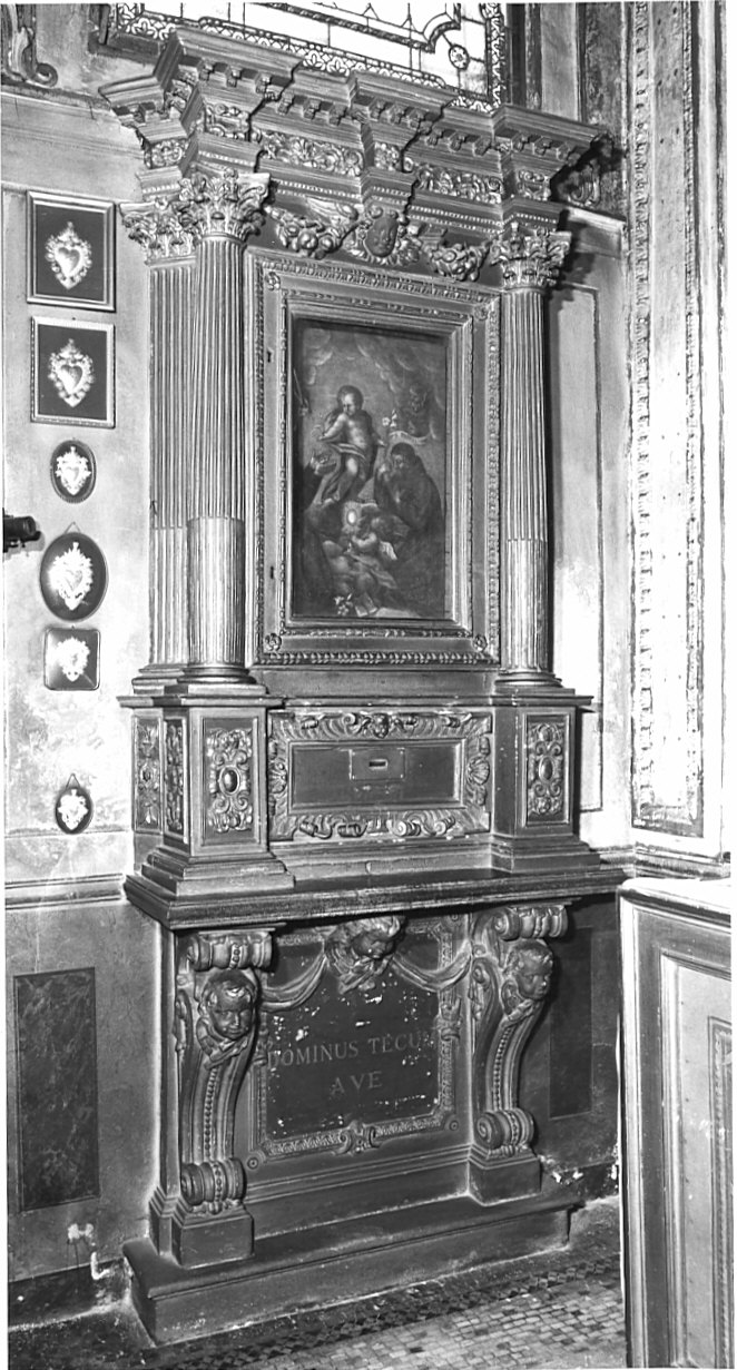 decorazione plastica, coppia - bottega italiana (sec. XVII)