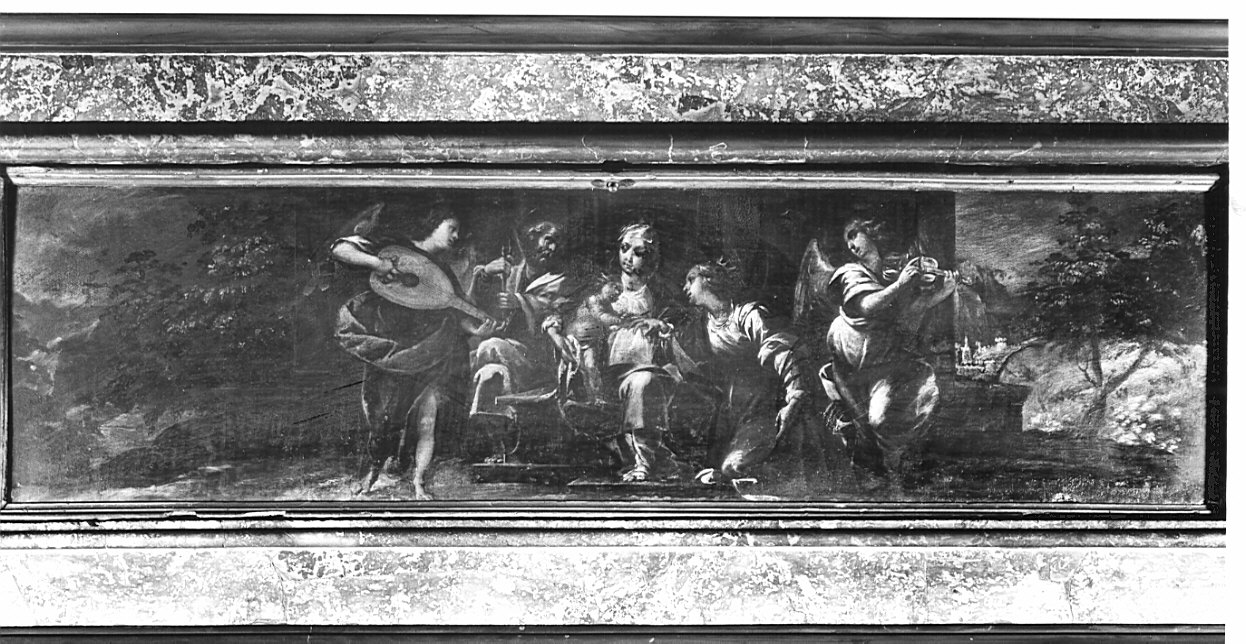 matrimonio mistico di Santa Caterina d'Alessandria (dipinto, opera isolata) di Mondino Antonio (attribuito) (prima metà sec. XVII)