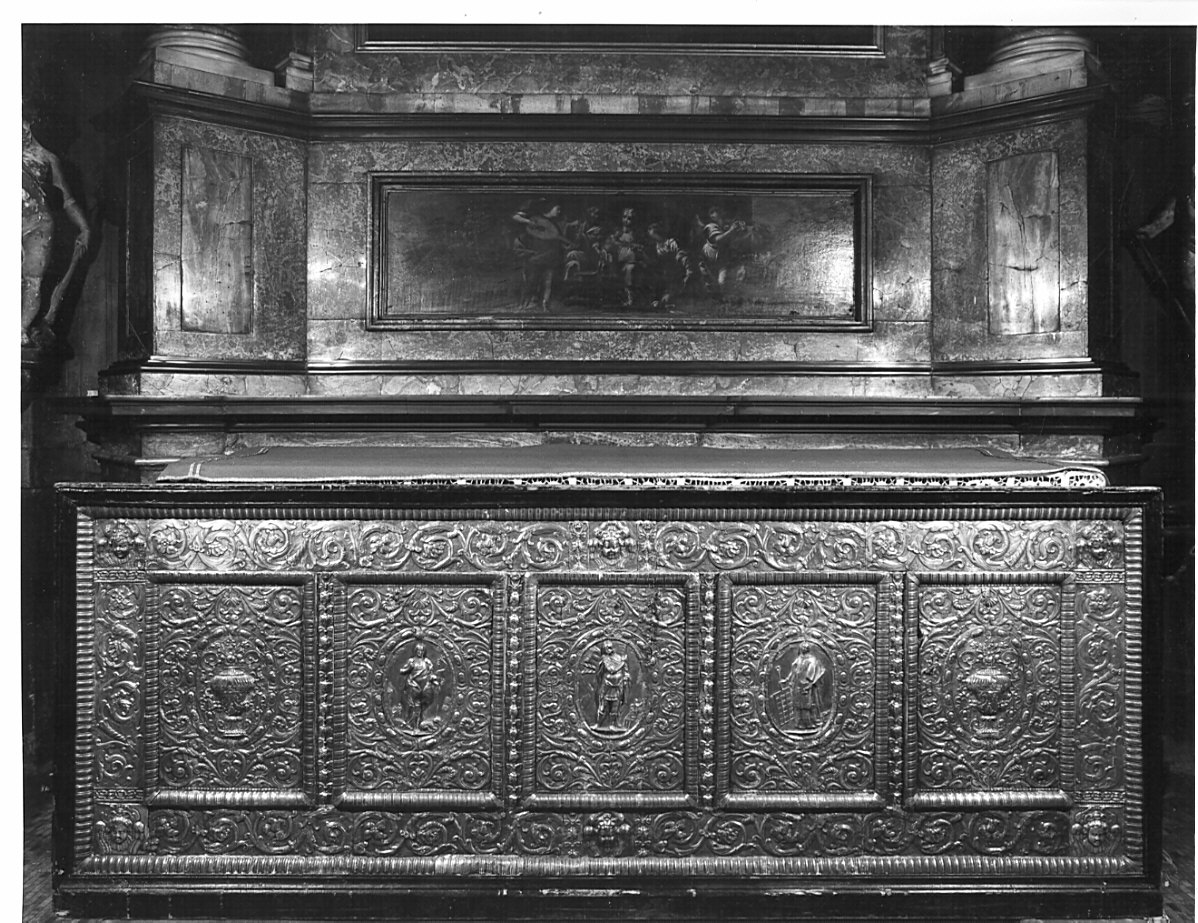 paliotto, complesso decorativo - bottega lombarda (sec. XVII)