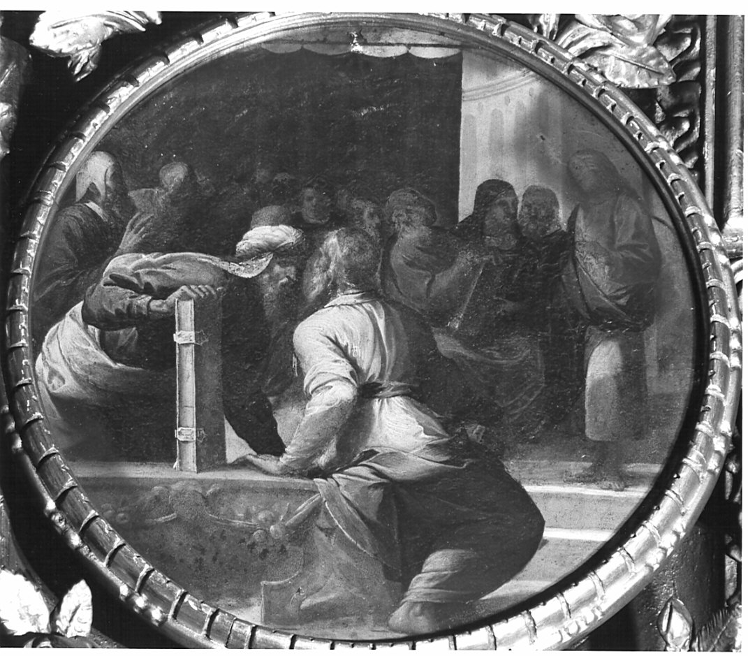 disputa di Gesù con i dottori nel tempio (dipinto, elemento d'insieme) di Mazzucchelli Pier Francesco detto Morazzone (sec. XVII)