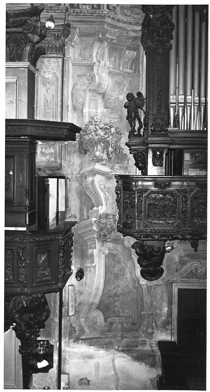 quadratura architettonica (decorazione pittorica, complesso decorativo) di Grandi Giovanni Battista, Grandi Gerolamo (sec. XVIII)