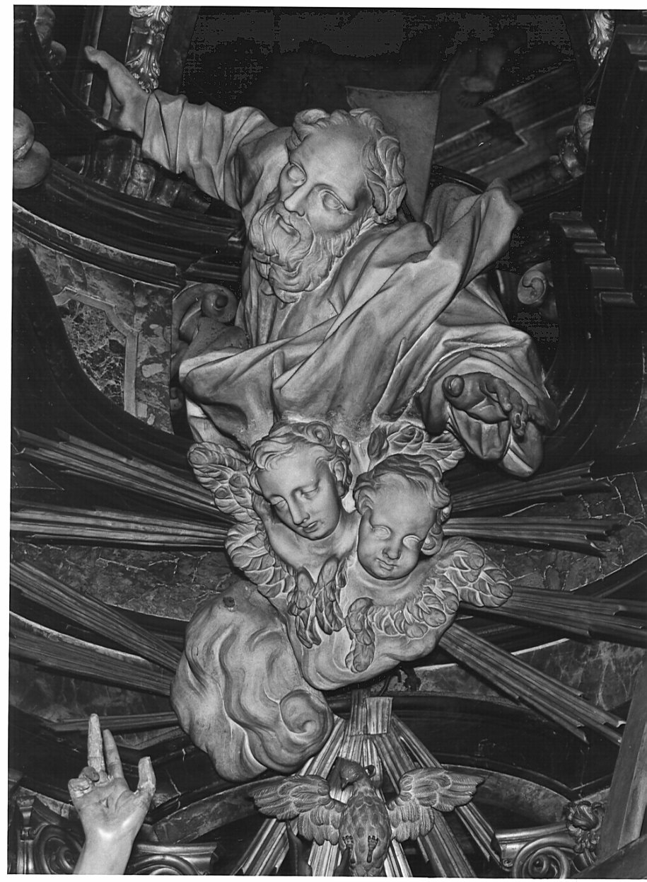 Dio Padre (statua, elemento d'insieme) di Buzzi Elia Vincenzo (sec. XVIII)