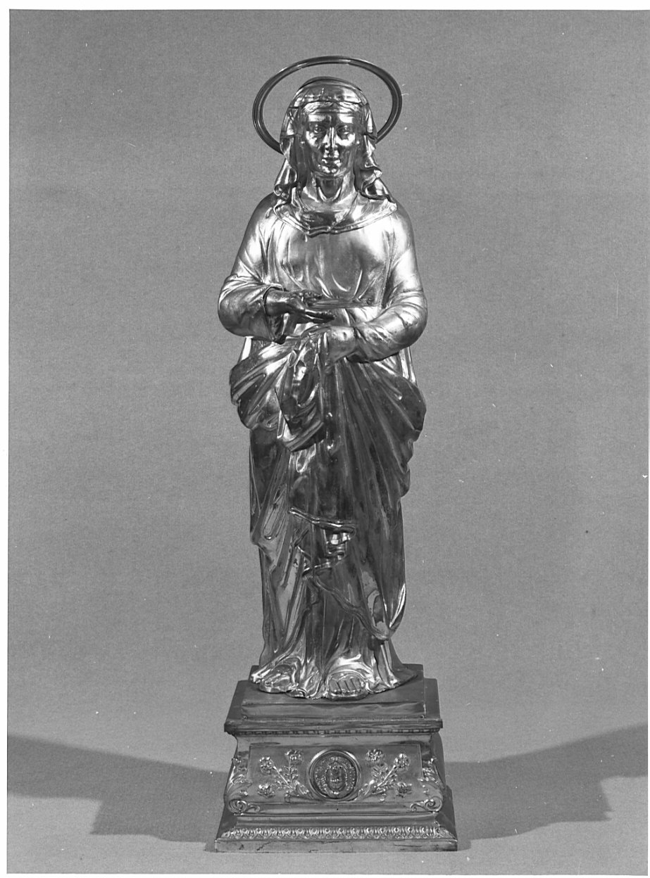 Sant'Anna (statua, opera isolata) - bottega lombarda (sec. XIX)