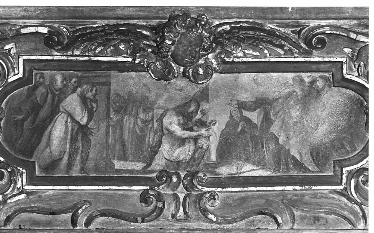 resurrezione di Lazzaro (dipinto, elemento d'insieme) di Bianchi Federico (attribuito) (sec. XVII)