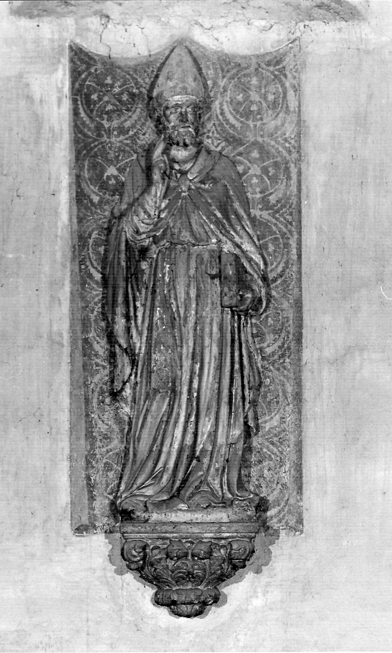 Sant'Agostino, Sant'Agostino (statua) - ambito toscano (prima metà sec. XV)