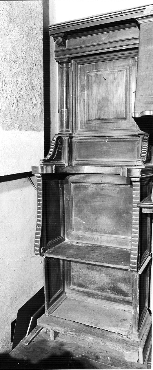 stalli del coro, opera isolata - ambito lombardo (sec. XVI)