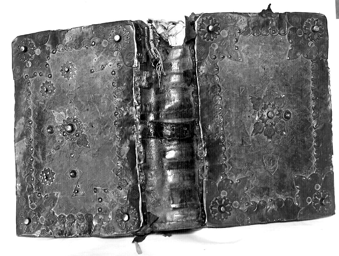 coperta di libro liturgico, opera isolata - ambito lombardo (fine/inizio secc. XV/ XVI)