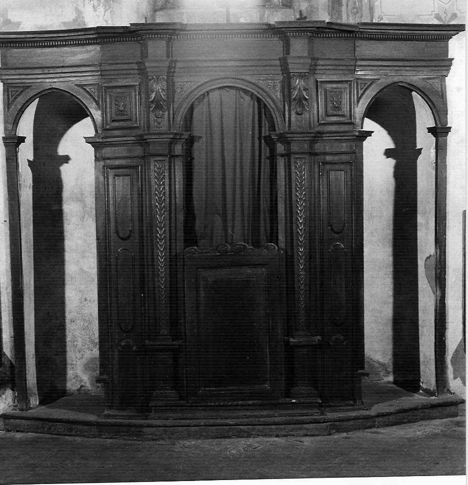 confessionale, opera isolata - bottega lodigiana (metà sec. XIX)