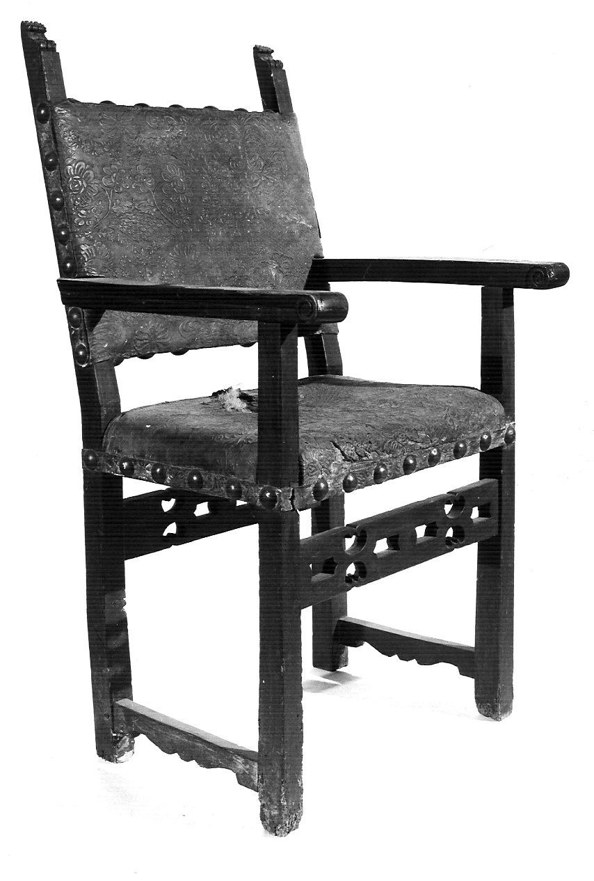 seggiolone, opera isolata - ambito lombardo (sec. XVII)